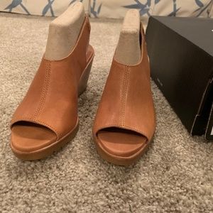 Sorel After Hours Slingback Camel Brown Size 8